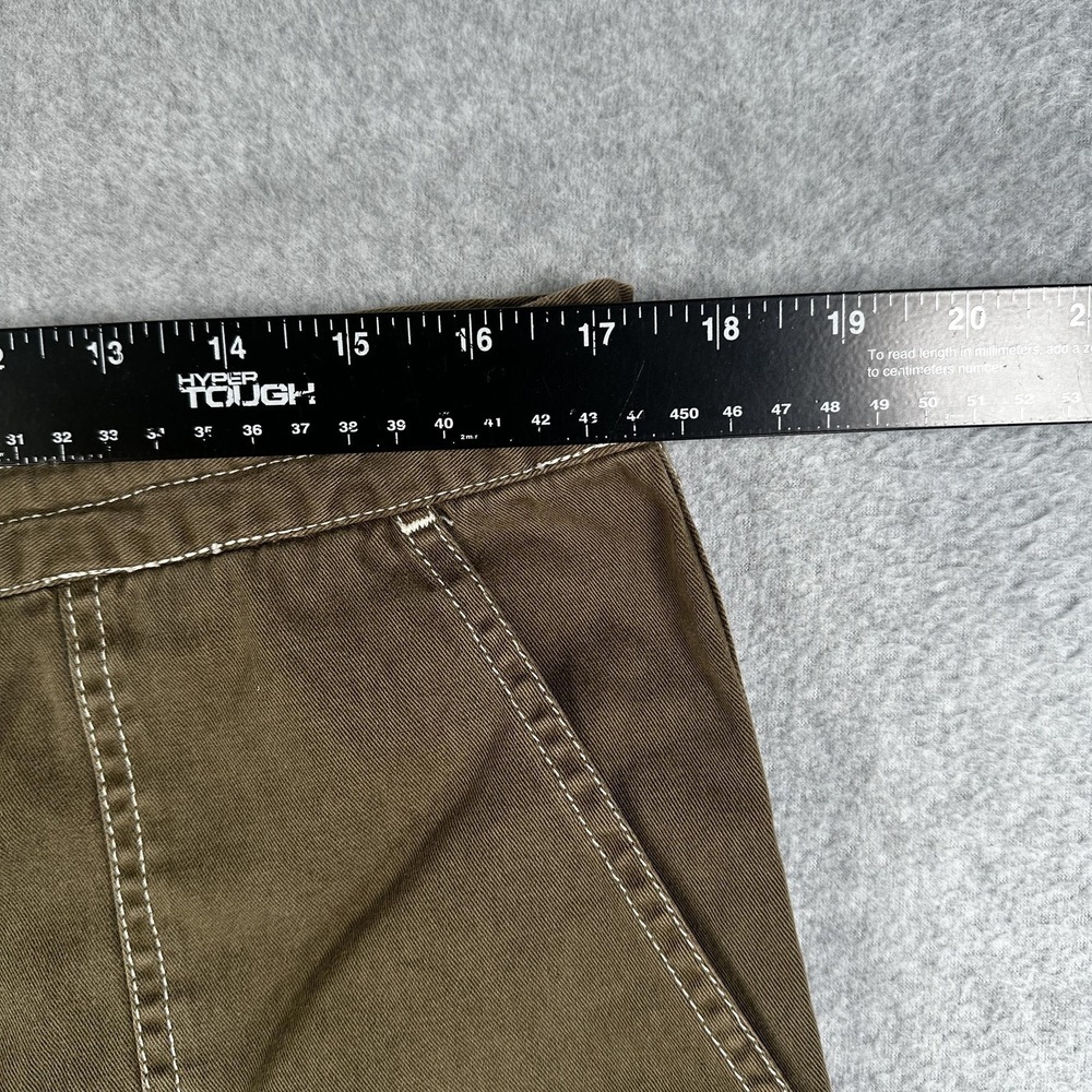 Vintage Y2K Buggirl Pants Womens Large 10-12 Brown Baggy Fit Joggers - Picture 8 of 16
